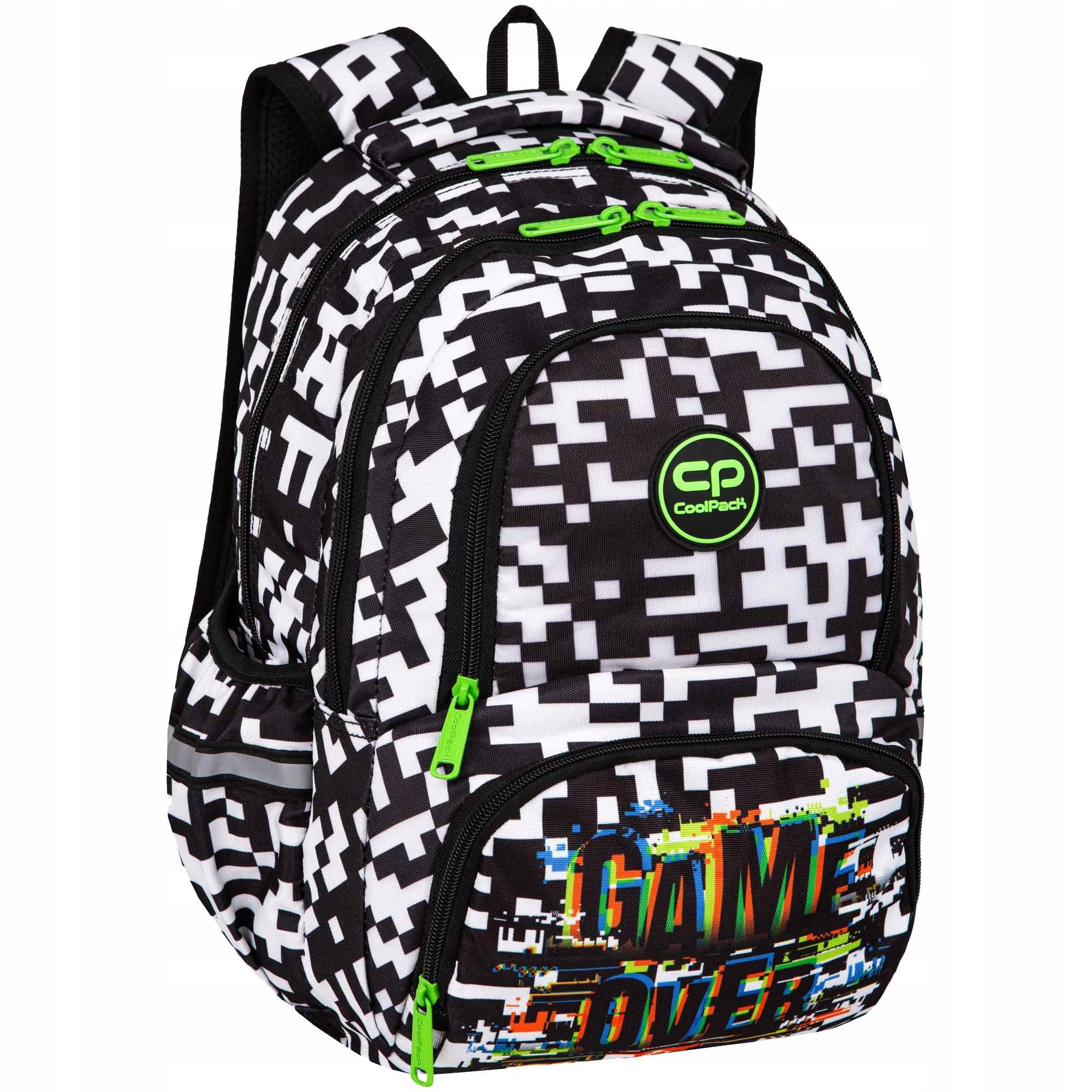 Mládežnícky Školský Batoh COOLPACK Game Over - Ideálny pre Chlapcov
